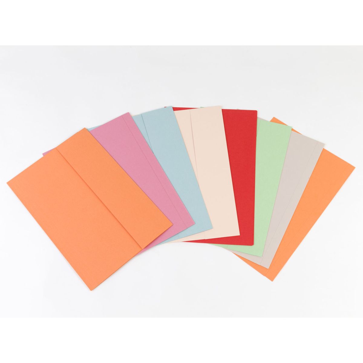 Kartonmappe Folio 103 801044 m/1 Klap Orange