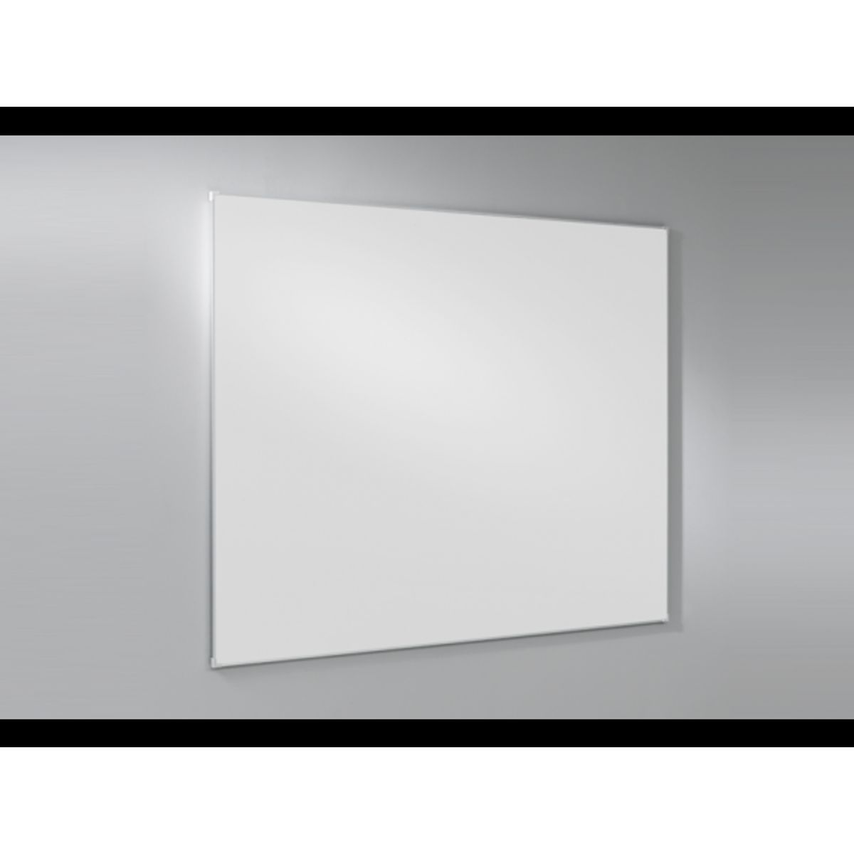 Lintex Whiteboard - str. 2505 x 1205 mm - Hvid Ramme - Pennehylde