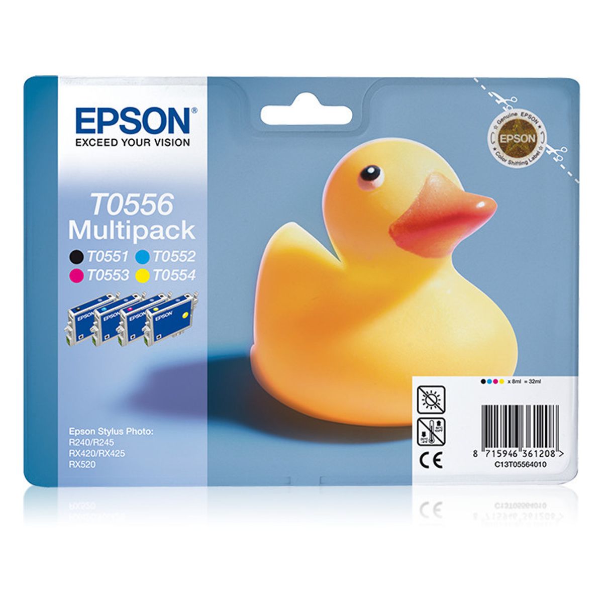 Epson Blækpatron T0556 Multipack