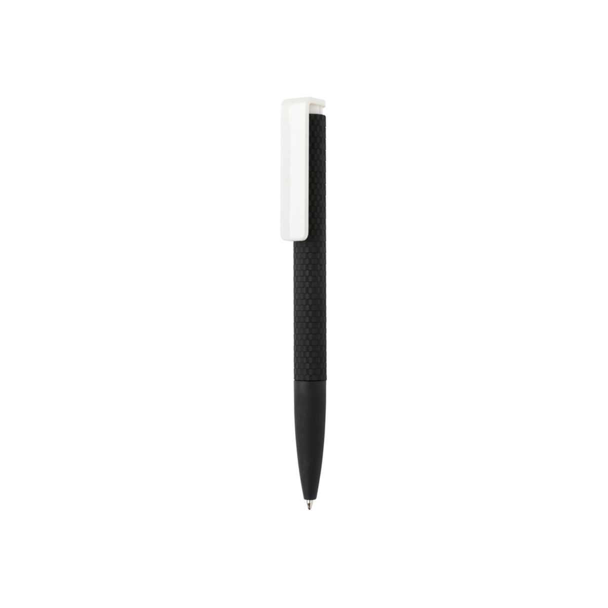 X7 pen med Soft Touch, Sort