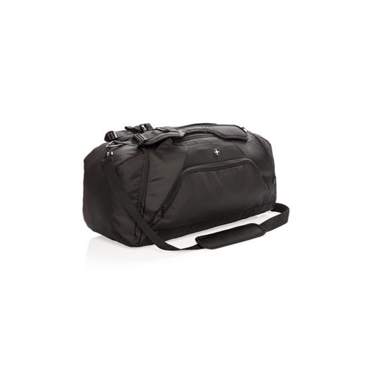 Swiss Peak Rfid Sports Duffel / Rygsæk, Sort