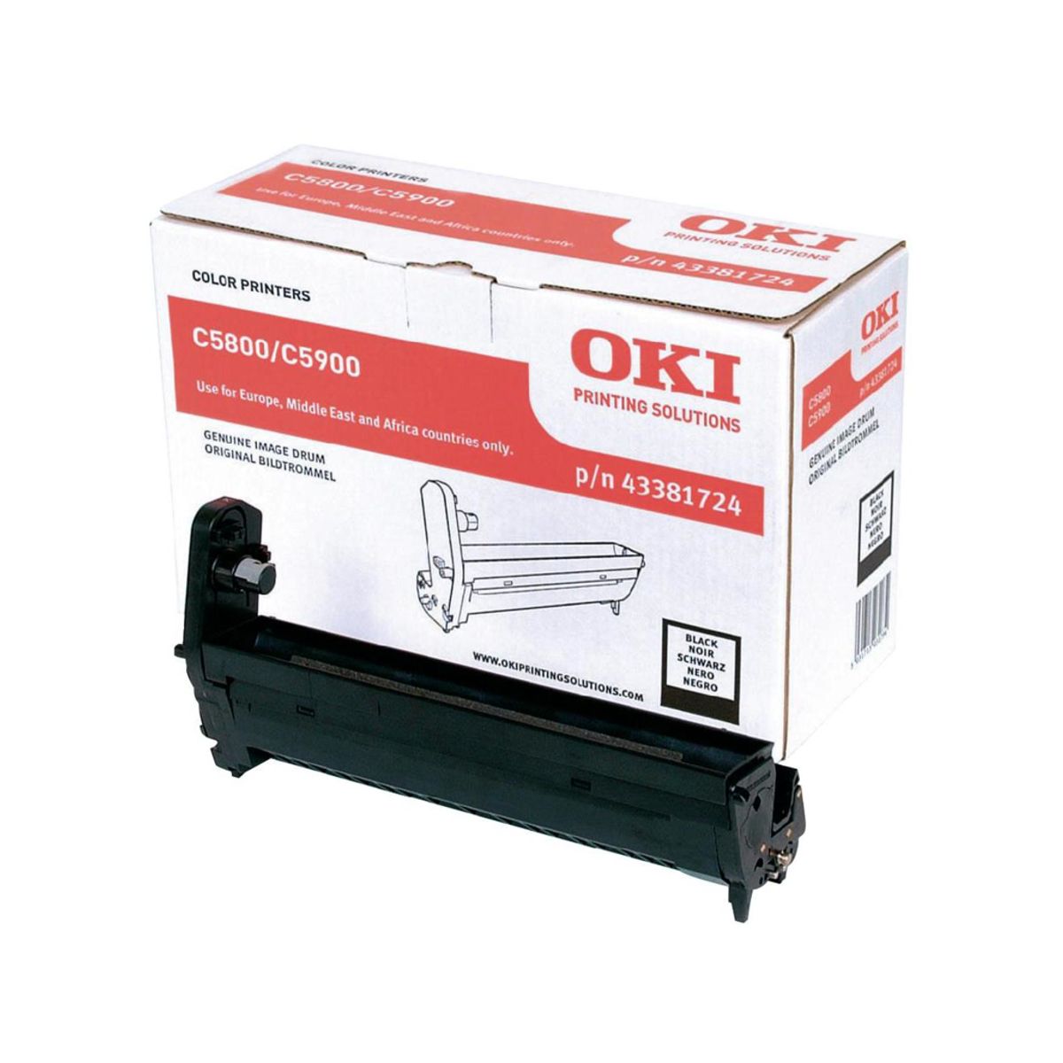 OKI Tromle C5800/5900 Sort