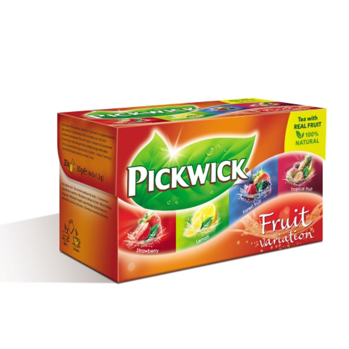 Te Pickwick Frugt 4 Varianter 20 Breve