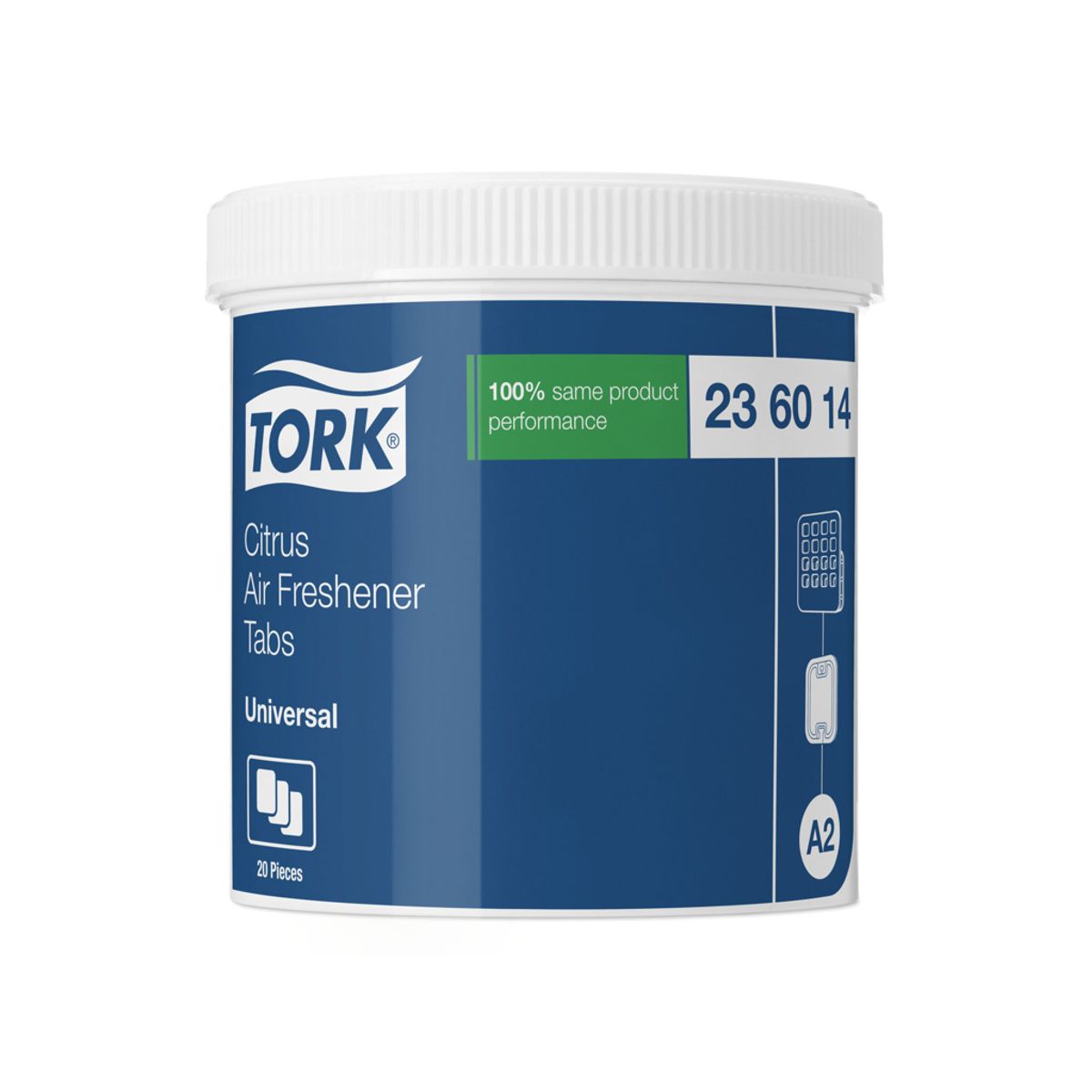 Duftfrisker Tork Airfresh A2 Disc Citrus 236014 80 stk.