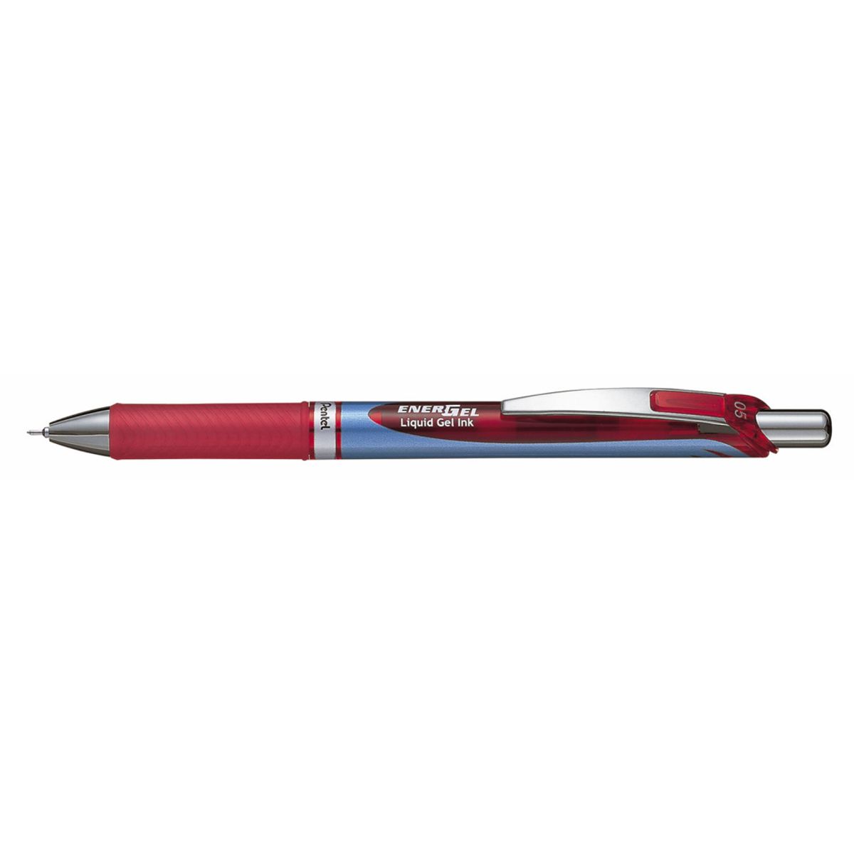 Rollerpen Pentel Energel Bln75 rød 0,5 mm