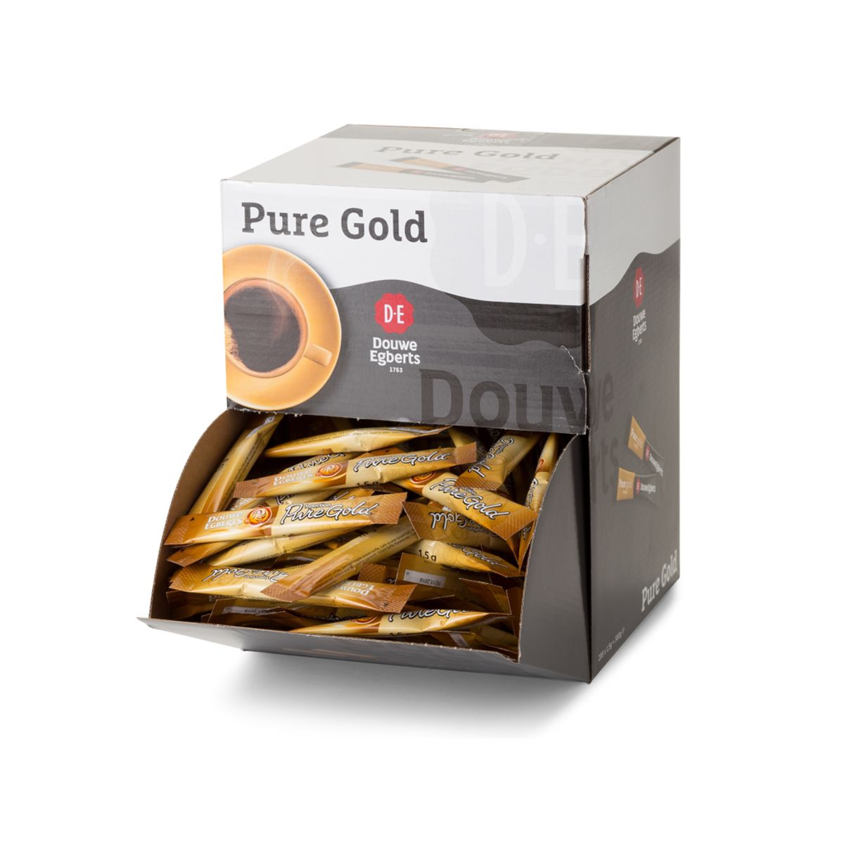 Kaffe Pure Gold Instant Sticks 1,5 Gram 200 stk