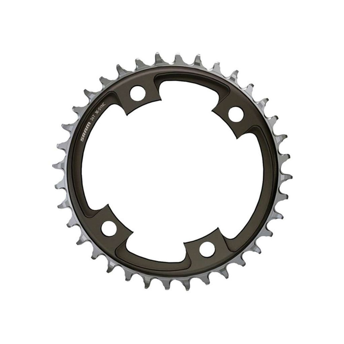 Sram Force AXS - 44 Tands klinge - Singlespeed 12 Gear - Ø107mm