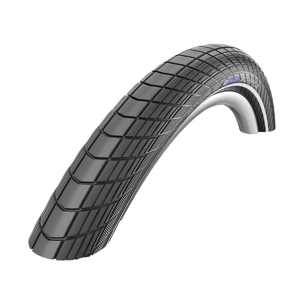 Schwalbe Big Apple - K-Guard Tråddæk - 26x2,15 (55-559) - Sort Refleks