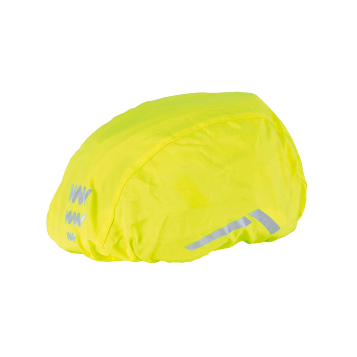 WOWOW Helmet Rain Cover - Vandtæt hjelmovertræk - Reflekterende - Neongul