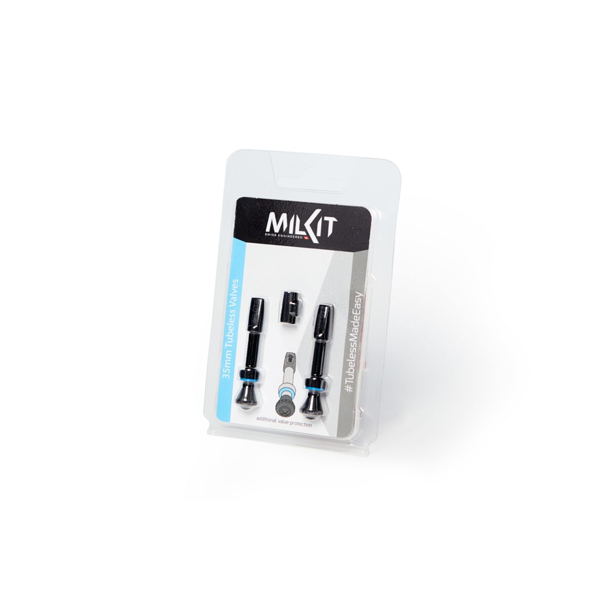 Milkit - Valve Pack - 2x 35 mm tubeless ventiler