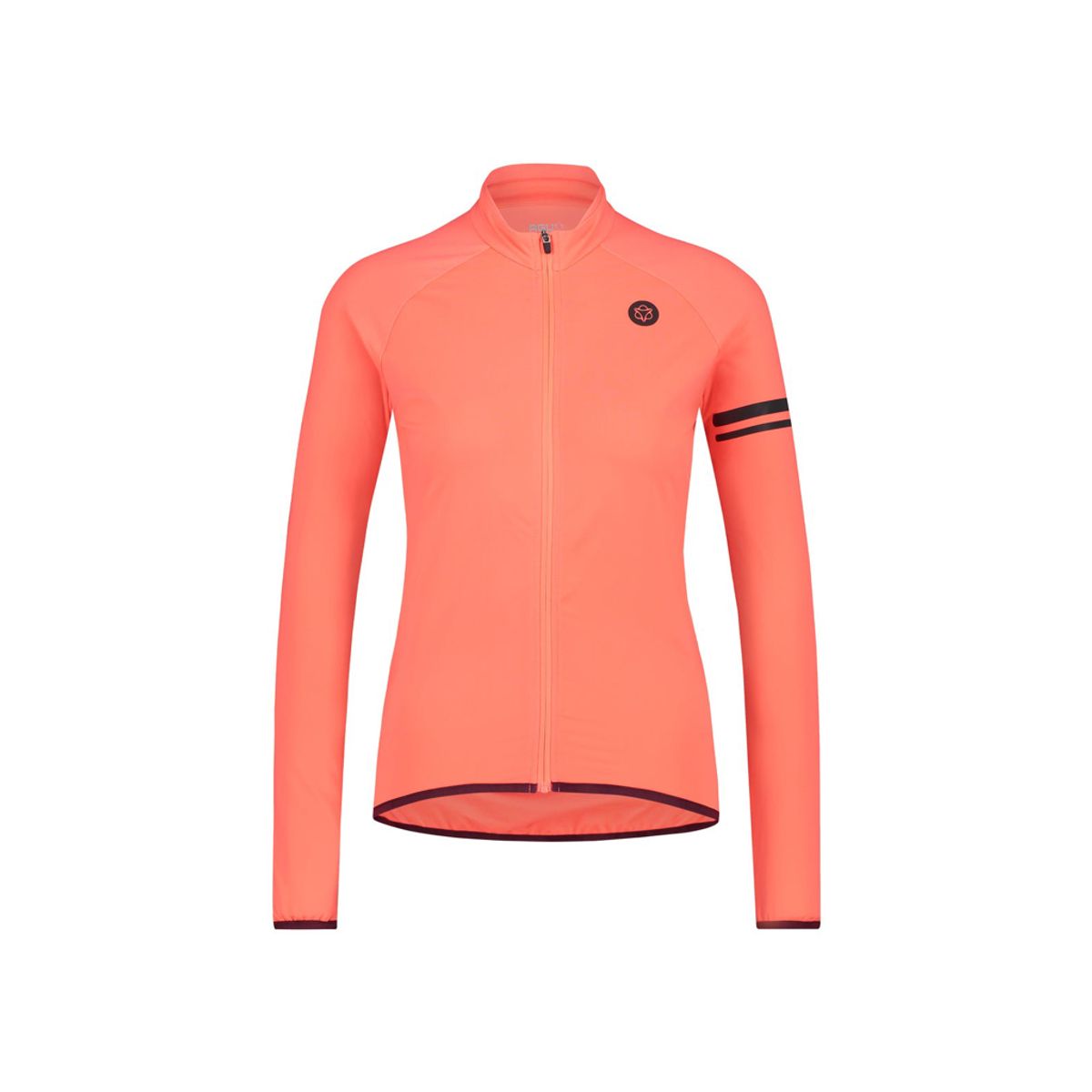 AGU Essential Thermo Jersey - Dame cykeltrøje L/Æ - Coral - Str. L