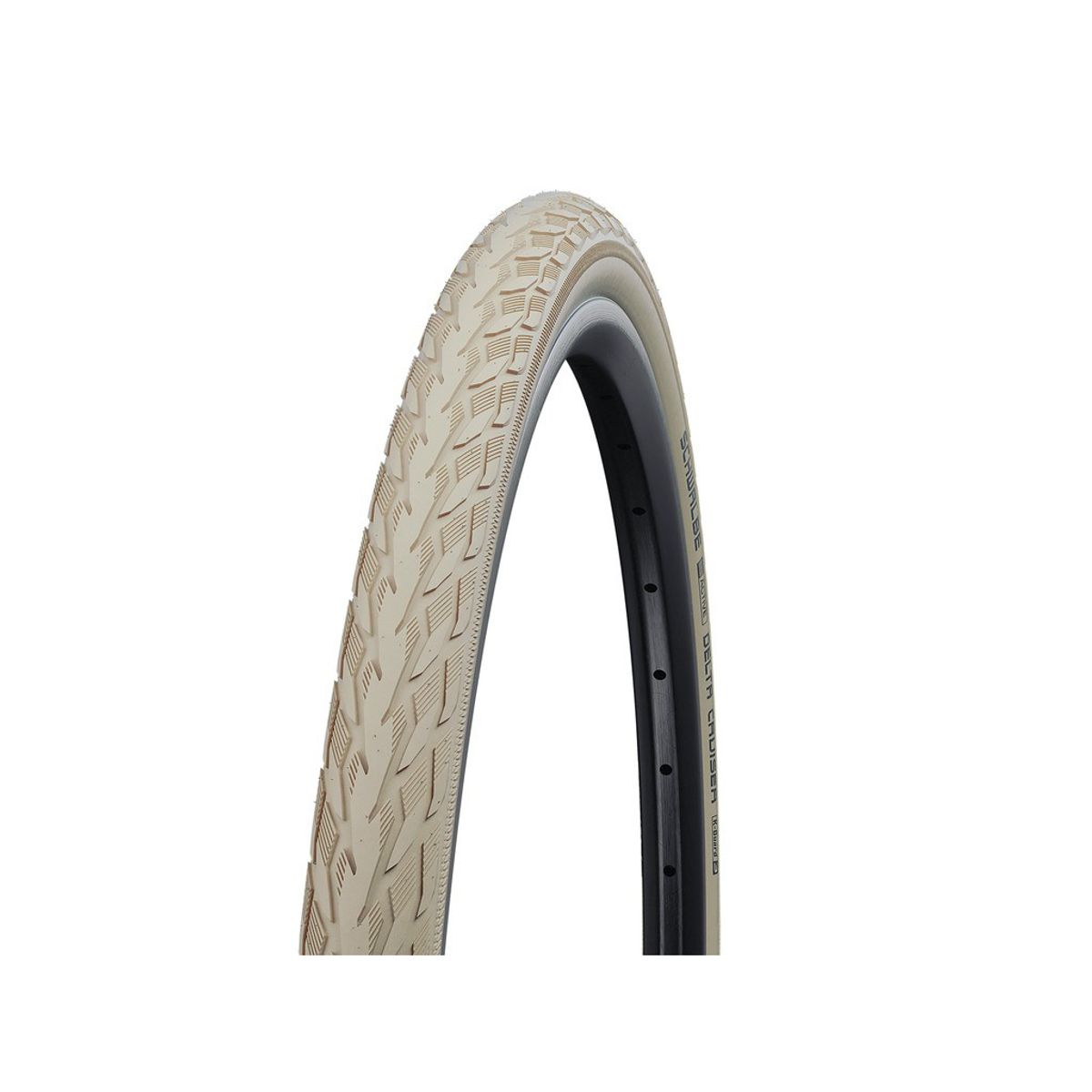 Schwalbe Delta Cruiser Plus - PunctureGuard - 28x1,40 (37-622) Creme refleks