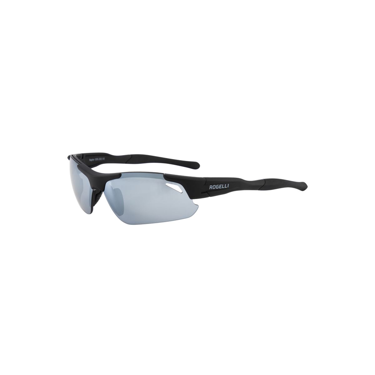 Rogelli Raptor - Cykelbrille - TR-90 - Smoke linser - Sort