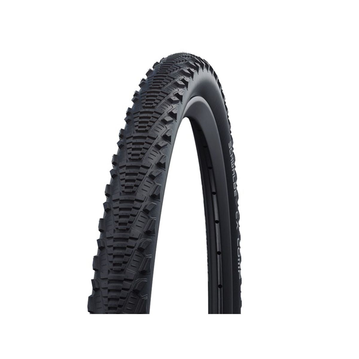 Schwalbe CX Comp - Kevlar-Guard Cross - Tråddæk - 20x1,75 - Sort refleks