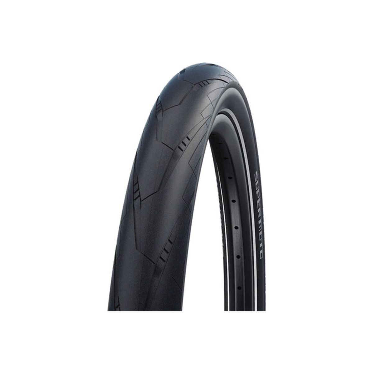 Schwalbe Super Moto - Tråddæk - 27,5x2,40 (62-584) E-50 - Sort