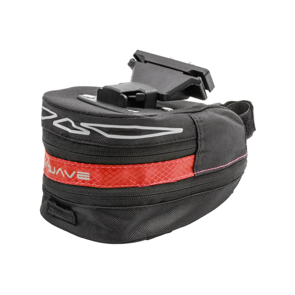 M-Wave Tilburg L - Cykeltaske til sadel - Clip On System - Red - Str. 2 - 3.7 liter