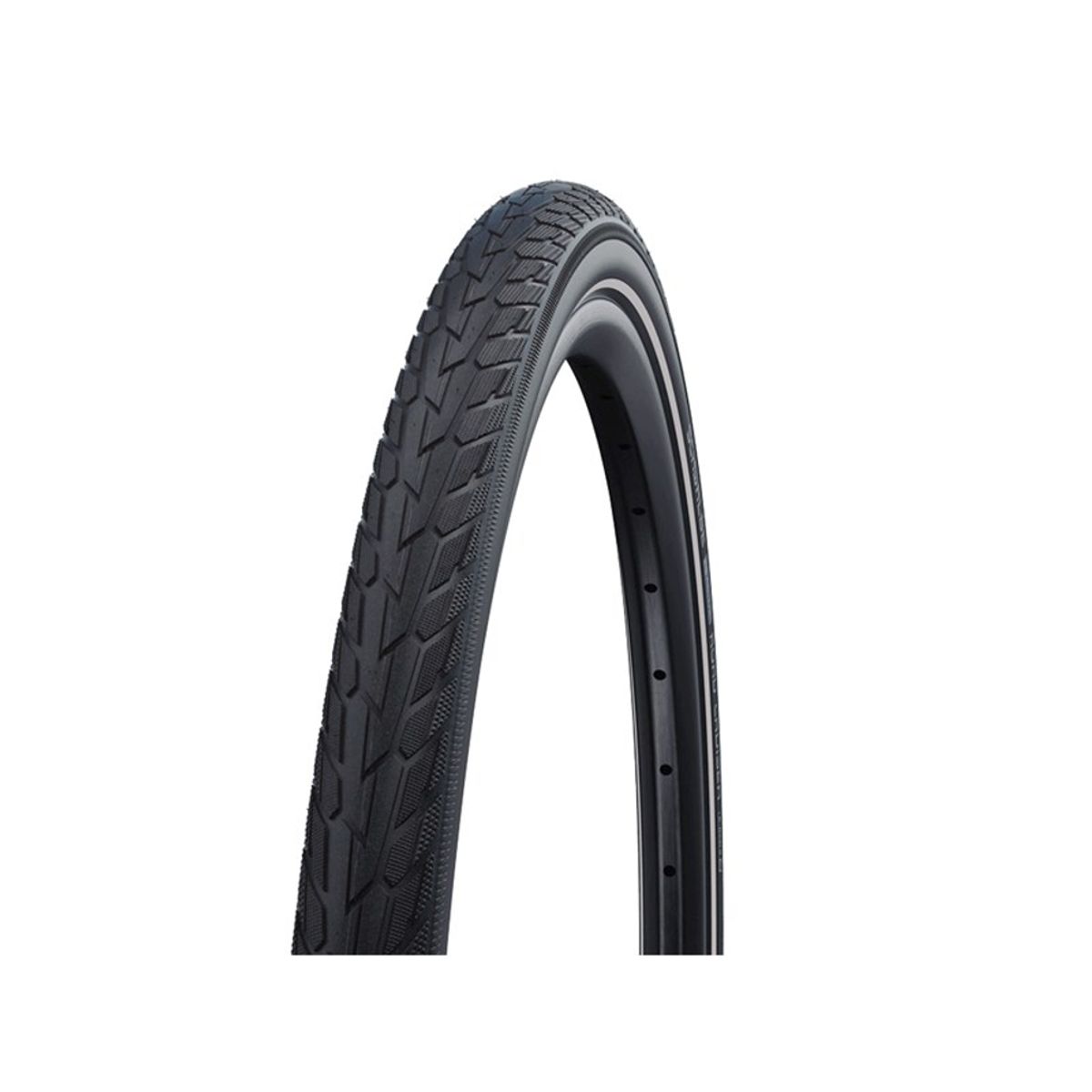 Schwalbe Road Cruiser - K-Guard Tråddæk - 700 x 40c (42-622) - Sort refleks