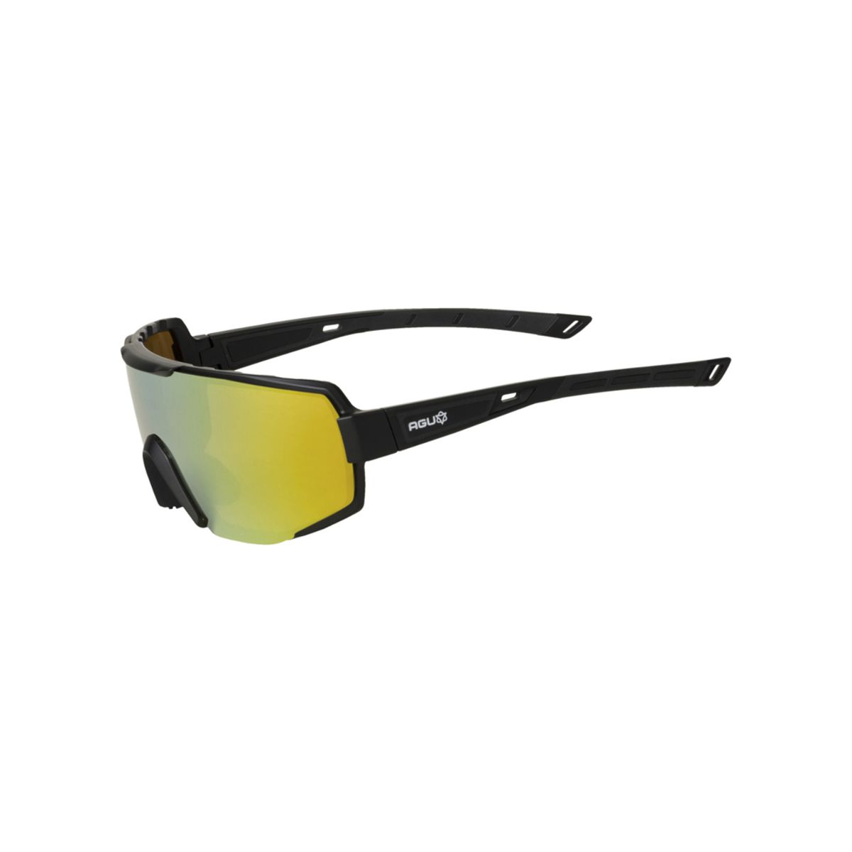 AGU Bold Anti Fog - Sports- og Cykelbrille - Sort/Guld