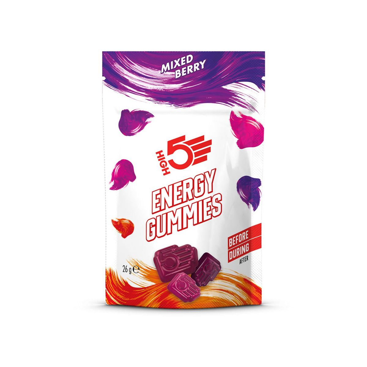 High5 Energy Gummies - Vingummi med frugtsmag - 26 gram