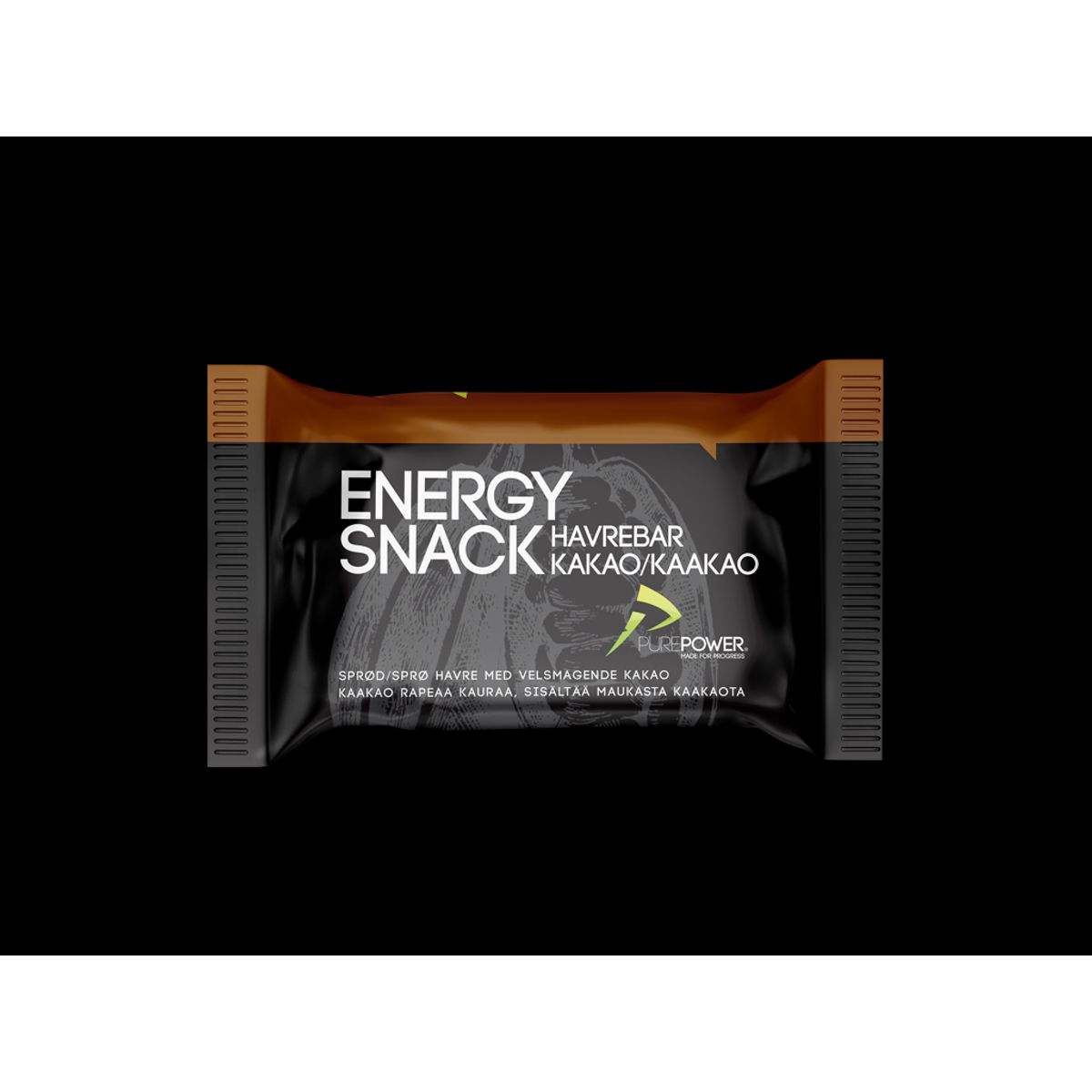 PurePower Energy Snack - Kakao 60 gram OBS MHT 20-03-2025