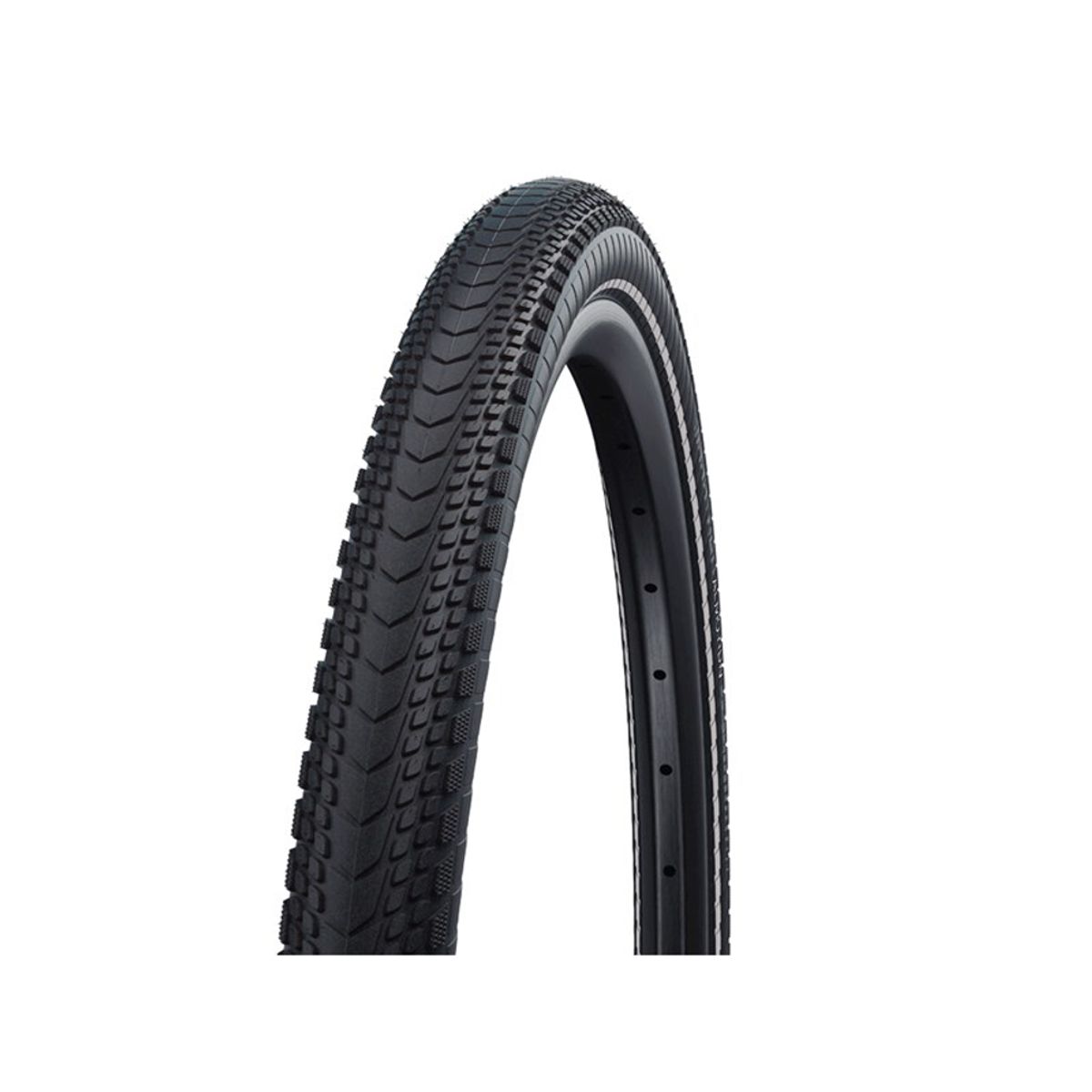 Schwalbe Marathon Almotion - Evolution Line - Micro - Foldedæk - 28x2,15 (55-622) E-25 - Sort