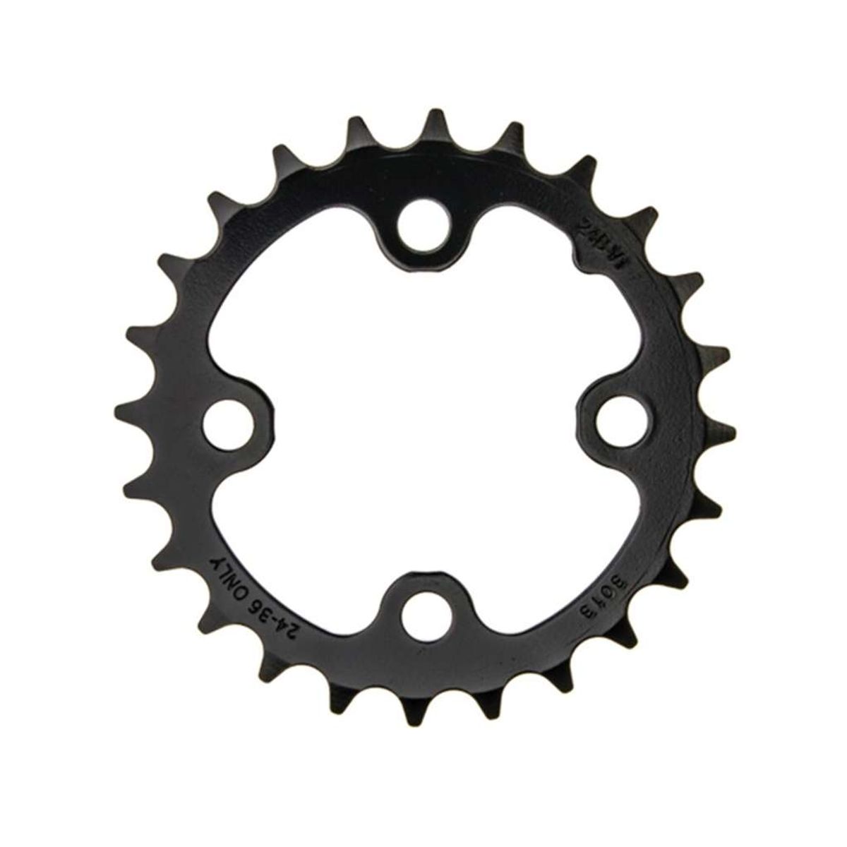 Sram MTB Klinge - 24 tands rund - 3x9/10 gear - 4 huls ø64mm - Sort