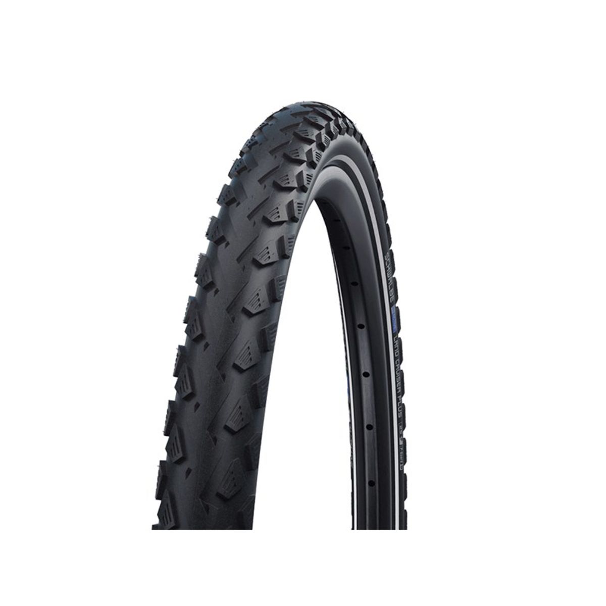 Schwalbe Land Cruiser Plus - PunctureGuard - 28x1,75 (47-622) Sort refleks