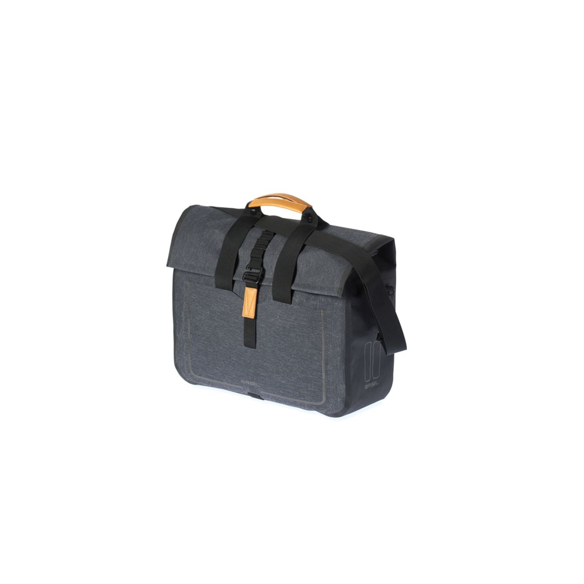 Basil Urban Dry - Cykeltaske til bag - 20 liter - Dark grey