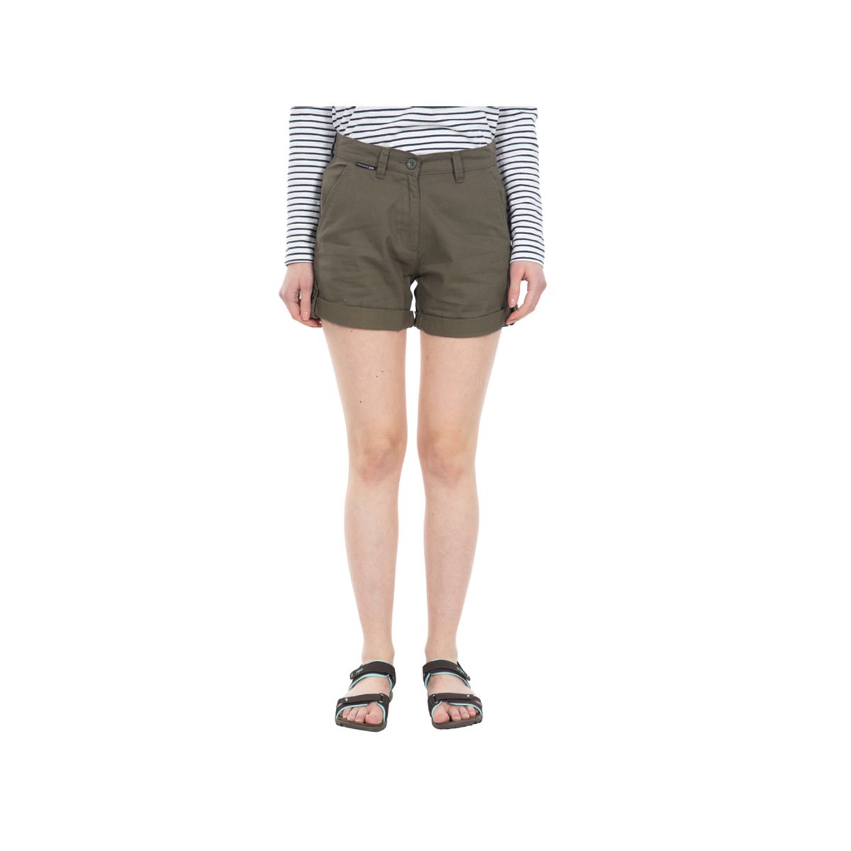 Trespass Rectify - Dame Shorts - Grøn - Str. L