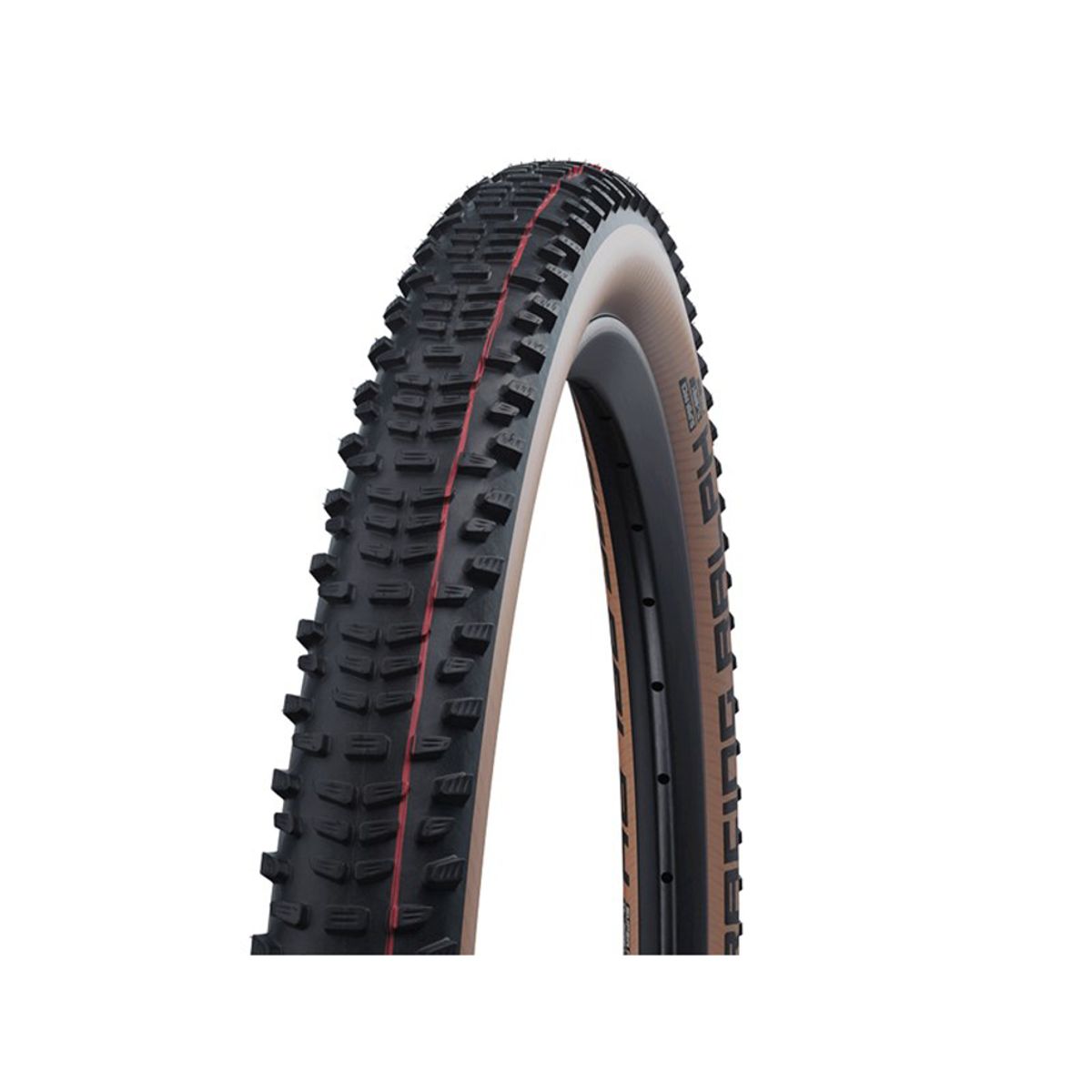 Schwalbe Racing Ralph - Evolution Line TL-Eas Foldedæk - 29x2,25 (57-622) Transparent Skin