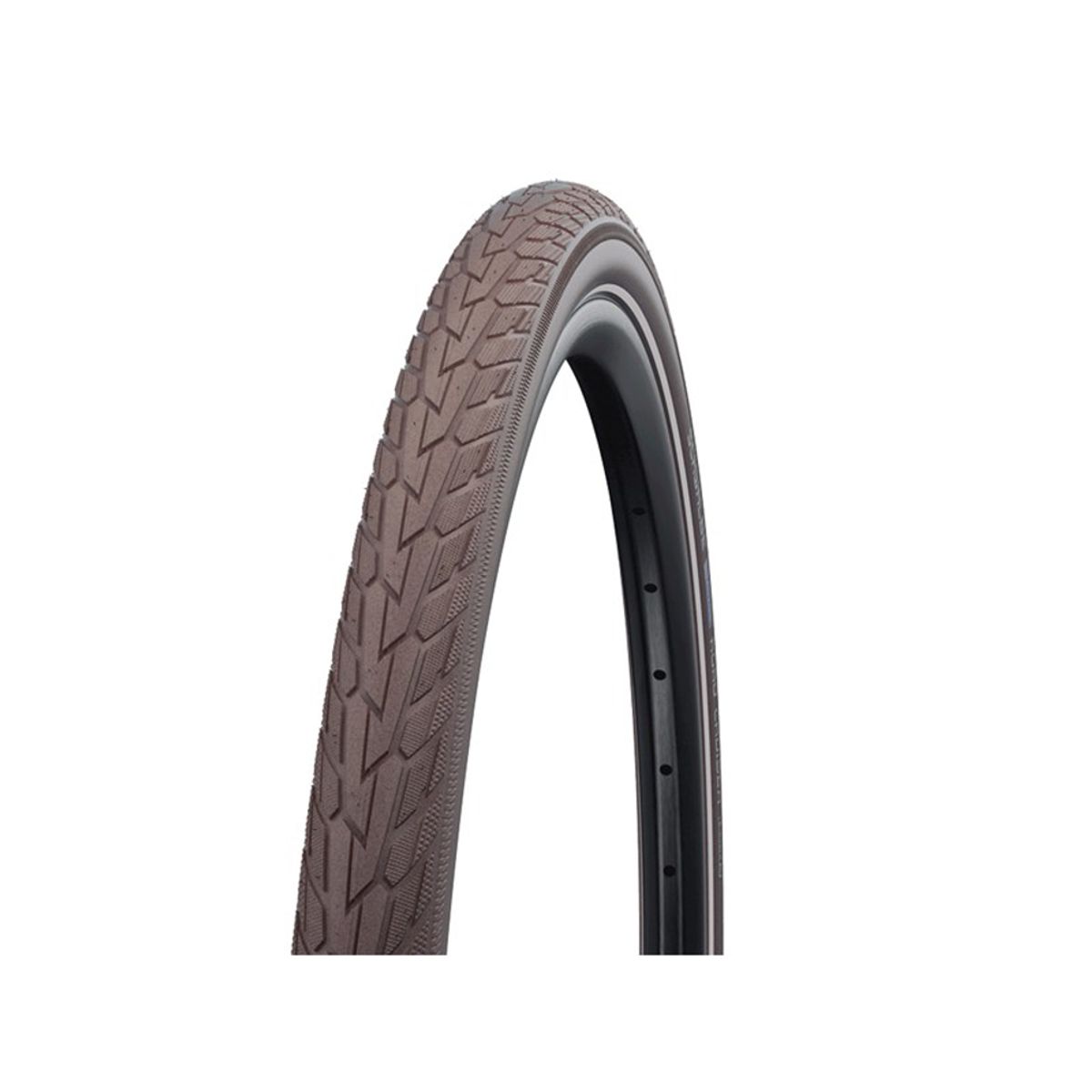 Schwalbe Road Cruiser - K-Guard Tråddæk - 28x1,75 (47-622) - Coffee refleks