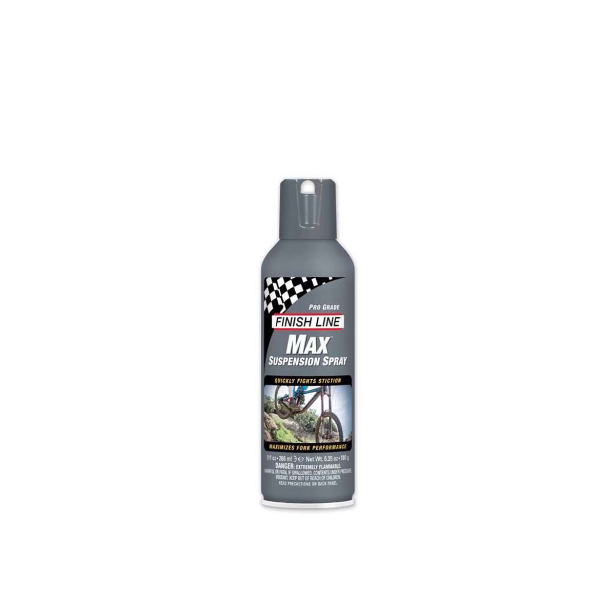 Finish Line - Max Suspension 266 ml spray - Grå