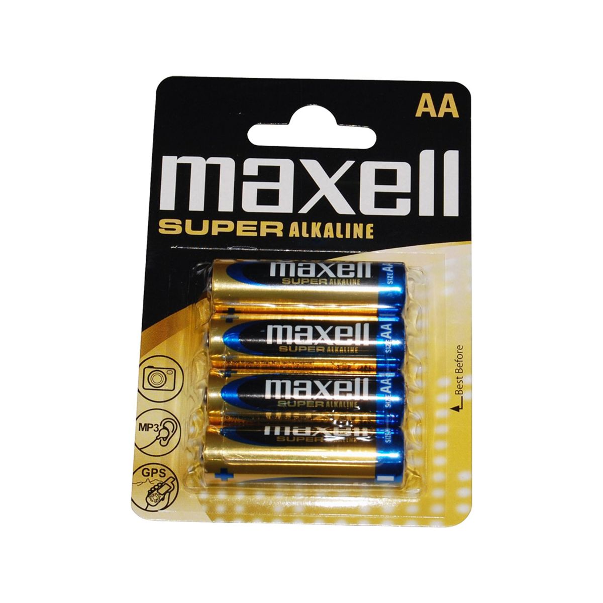 Maxell - Batteri - AA/LR06 Alkaline S - 4 stk