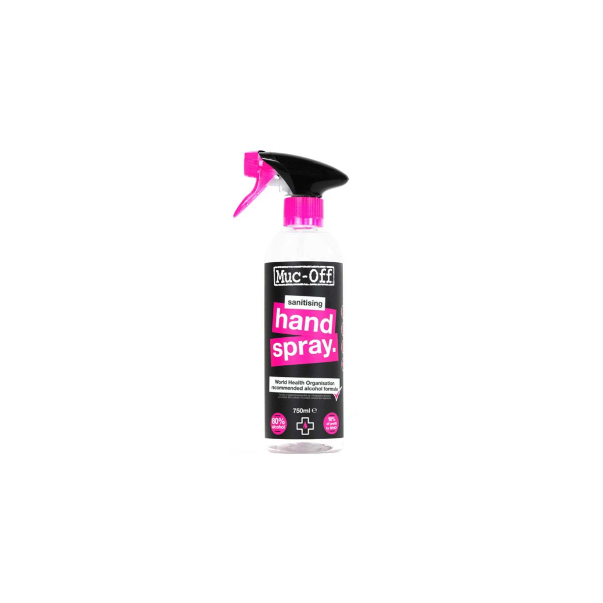 Muc-Off Antibacterial Sanitising Hand Spray - Håndsprit - 750 ml