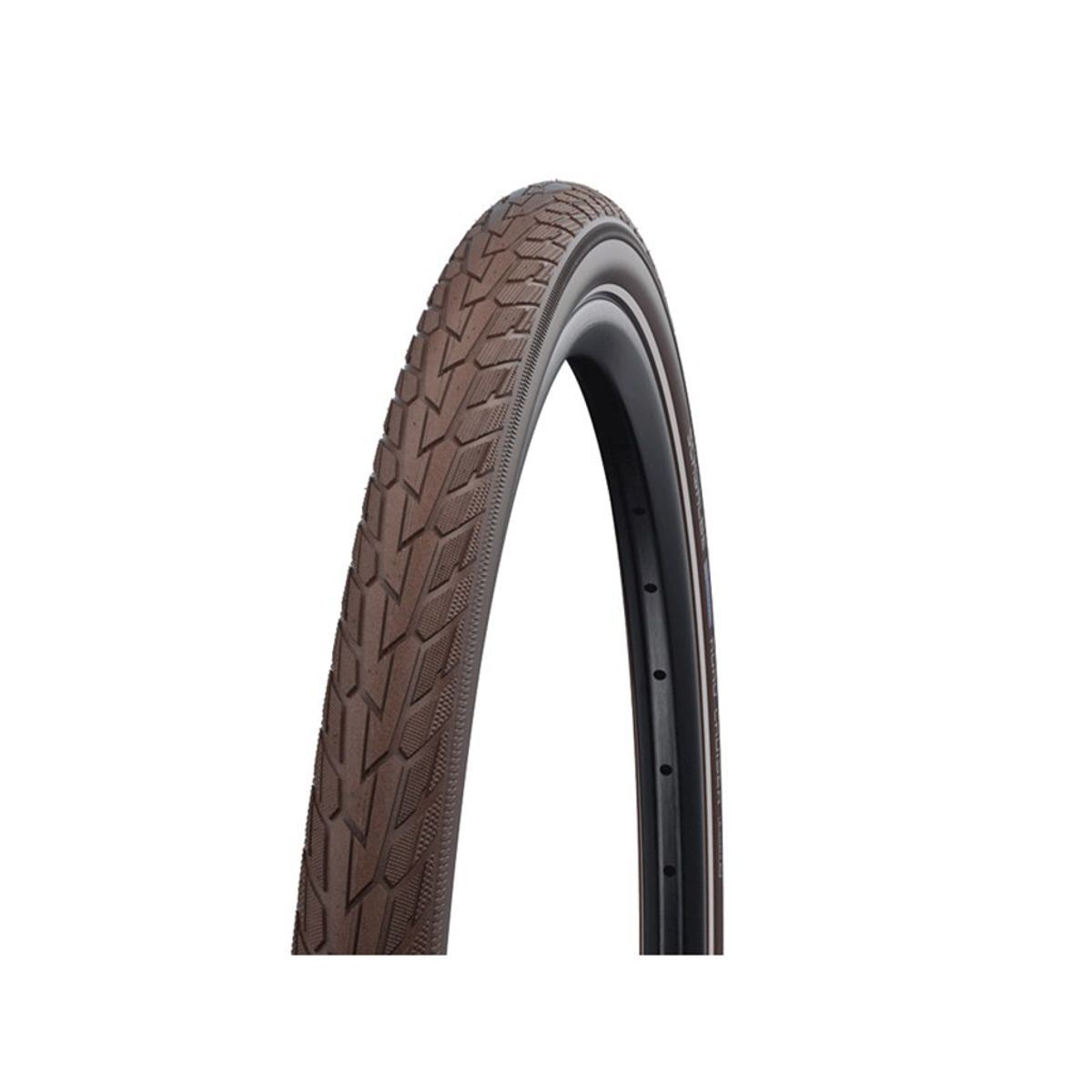 Schwalbe Road Cruiser - K-Guard Tråddæk - 28x1,60 (42-622) - Brun refleks