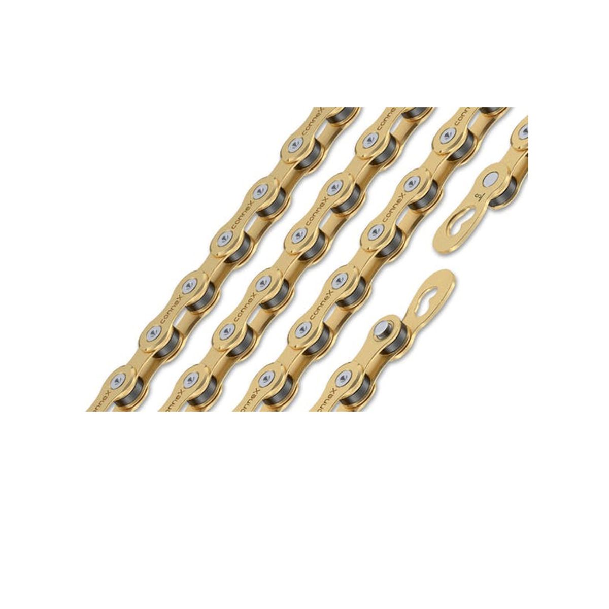 Connex kæde 10SG Gold - Til 10 gear - 114 led - inklusiv samleled