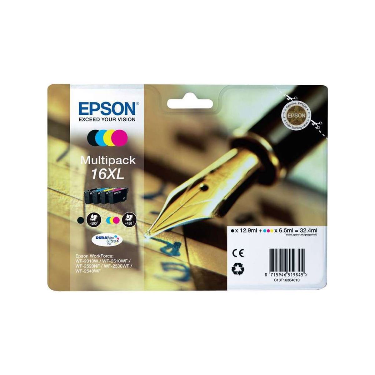 Epson 16xl Blæk Cmyk