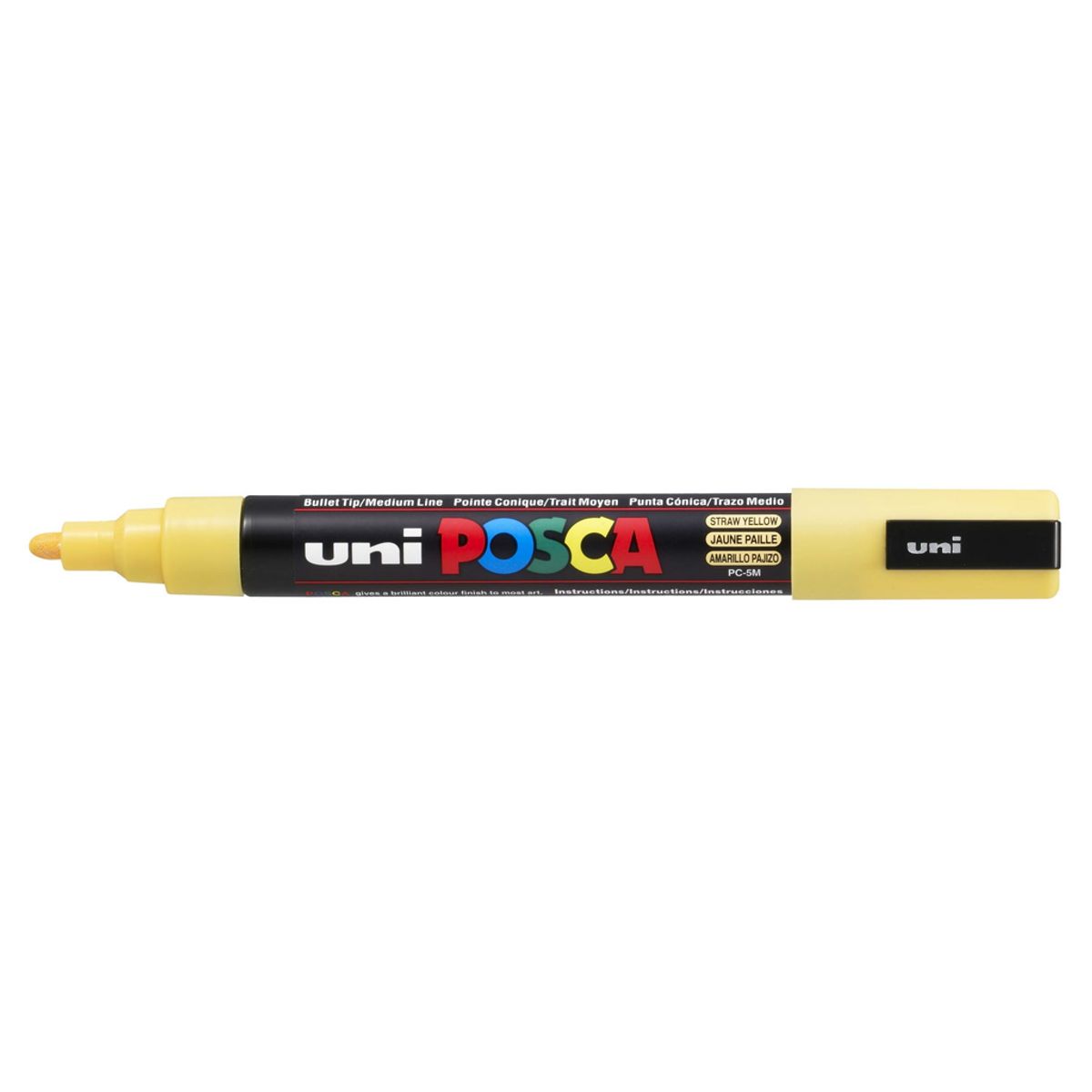 Paintmarker Uni Posca Pc-5m Straw Yellow