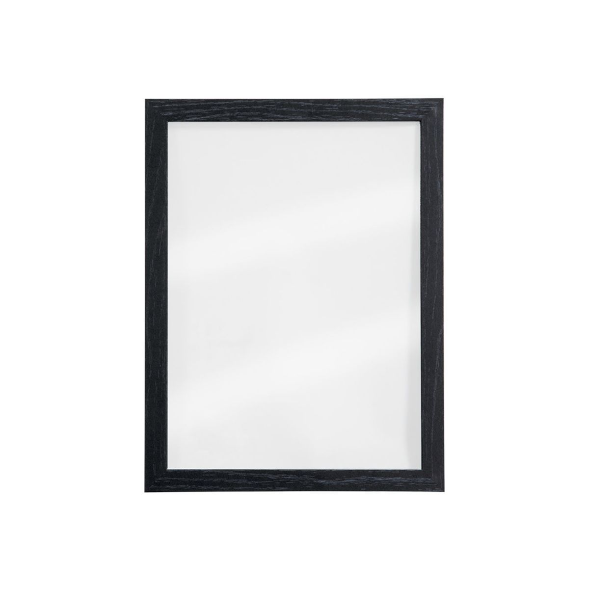 Chalkboard Woody Glas Sort Ramme 40x30 cm Securit