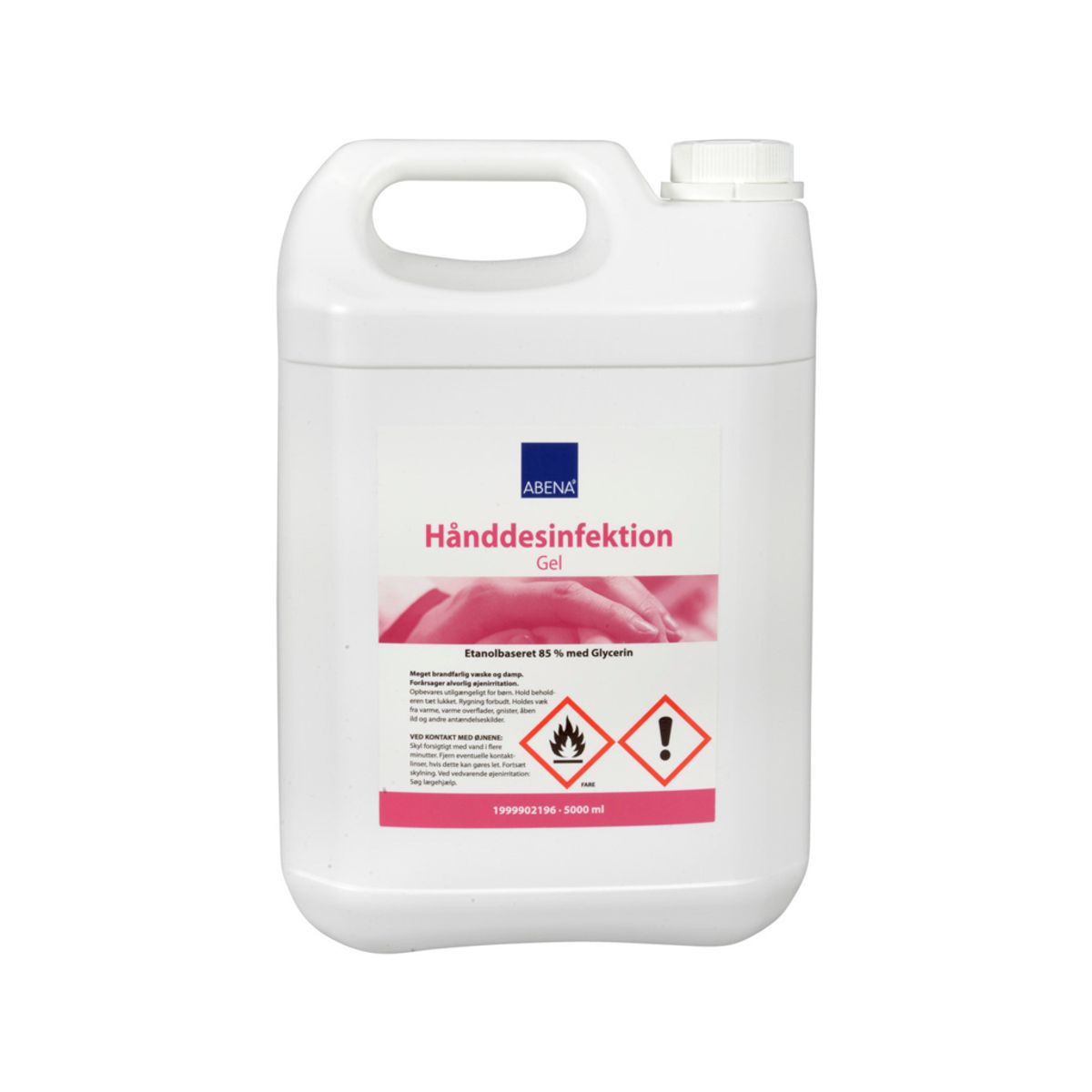 Abena Hånddesinfektion Gel 85% - 5 Liter - Håndsprit