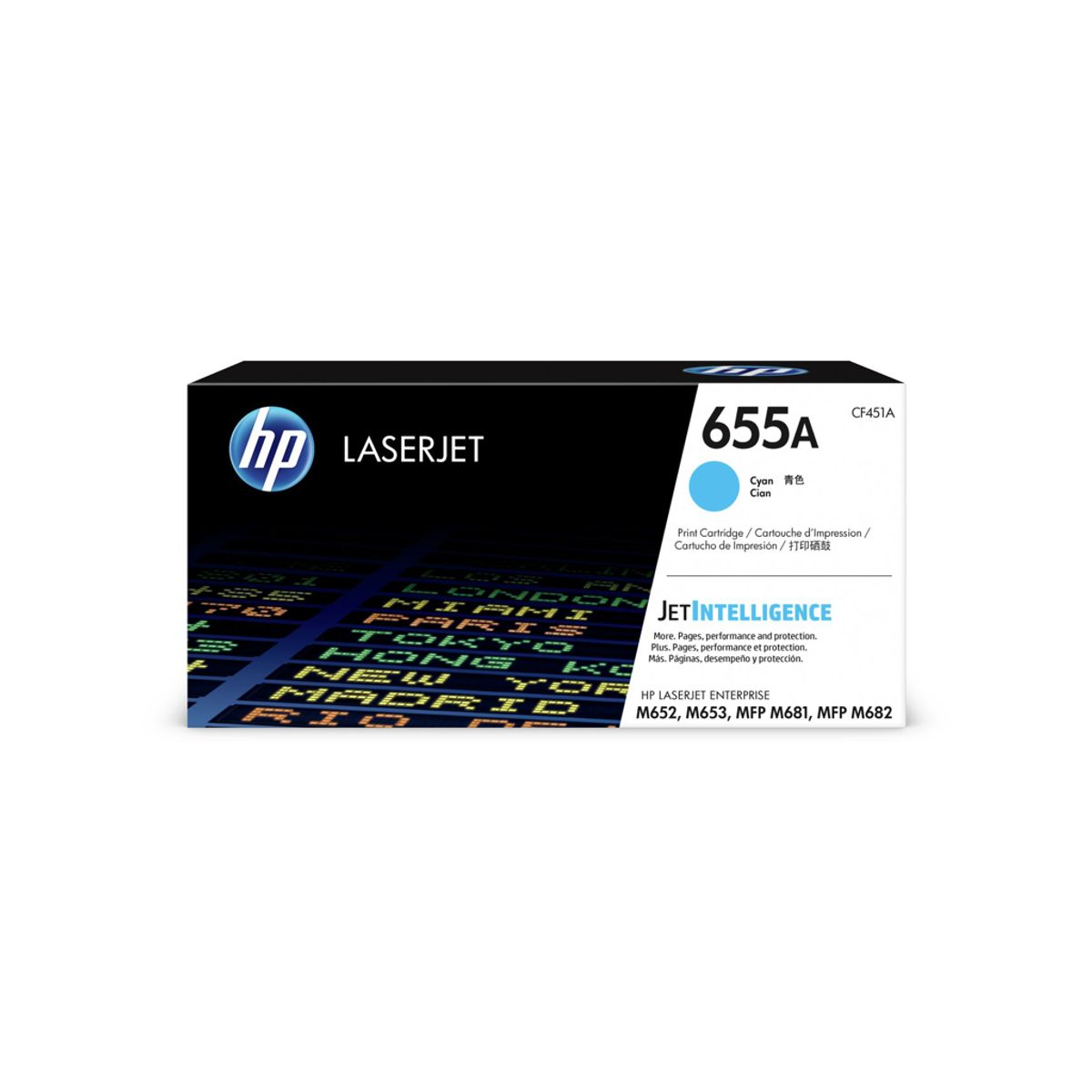 HP 655a Toner Cf451a Cyan