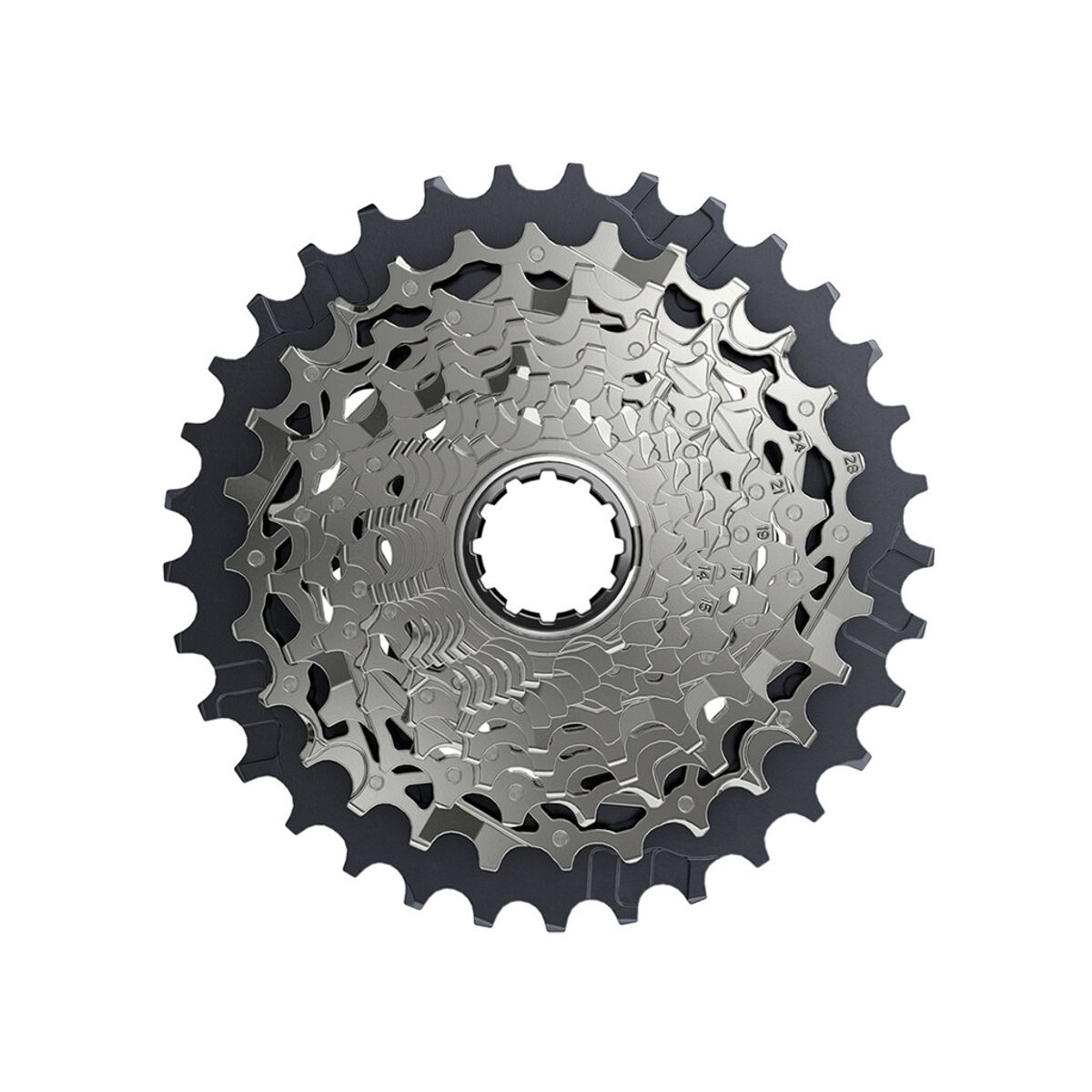 Sram XG-1270 XDR - Kassette - 12 gear - 10-36 tands - Sølv