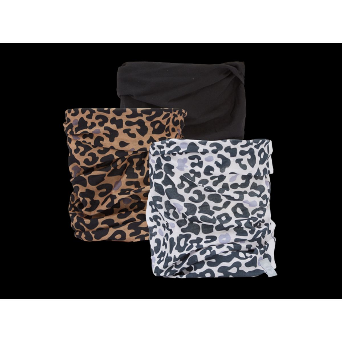 OXC - Halsedisse - 3 stk. pakke - Polyester - One size - Leopard