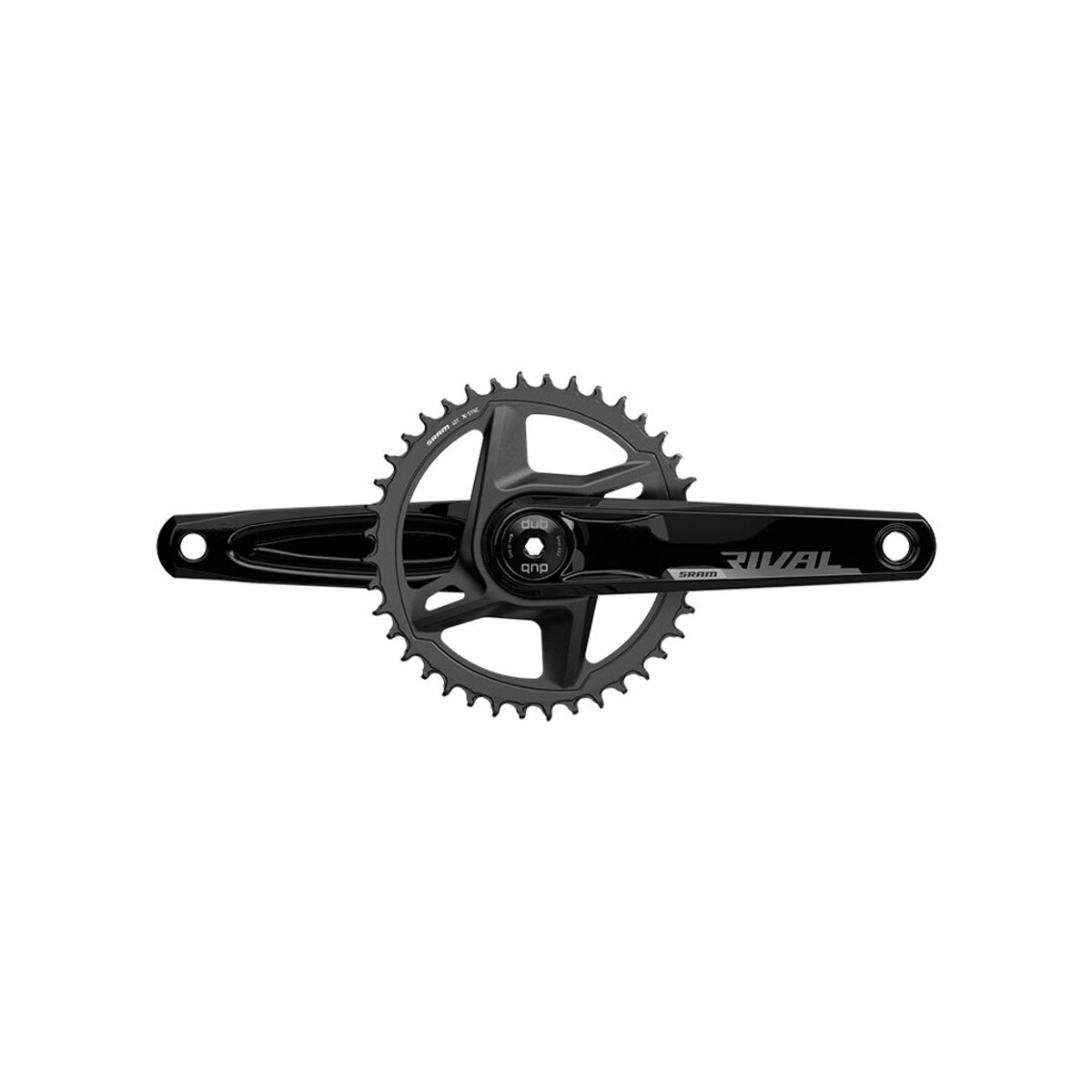 Sram Rival AXS 1 - Kranksæt DUB Wide - 40 tands - 172,5mm arme