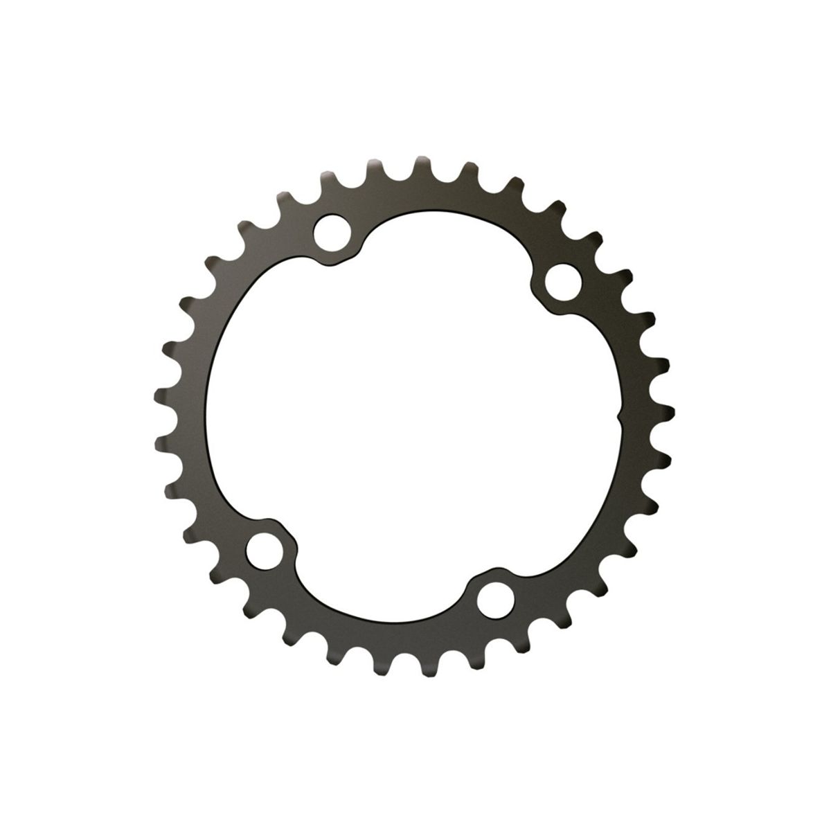 Sram Force - Klinge 35 tands rund - 2 x 12 gear - 4 huls ø107mm - Sort