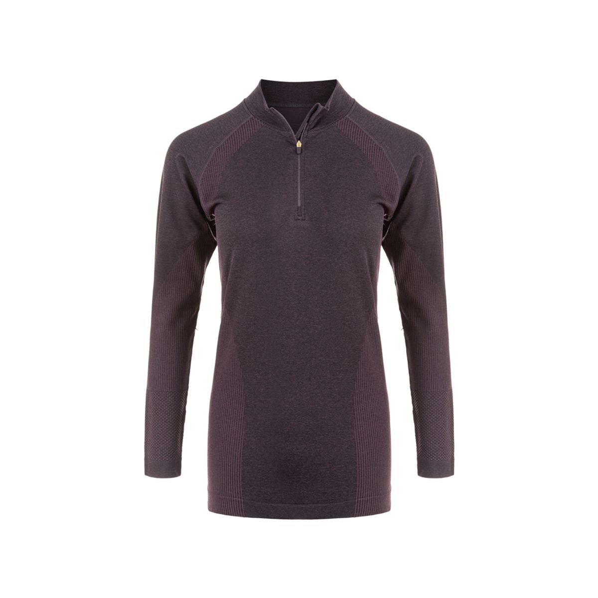 Endurance Halen Seamless - Midlayer - Dame - Black Bean - Str. S/M