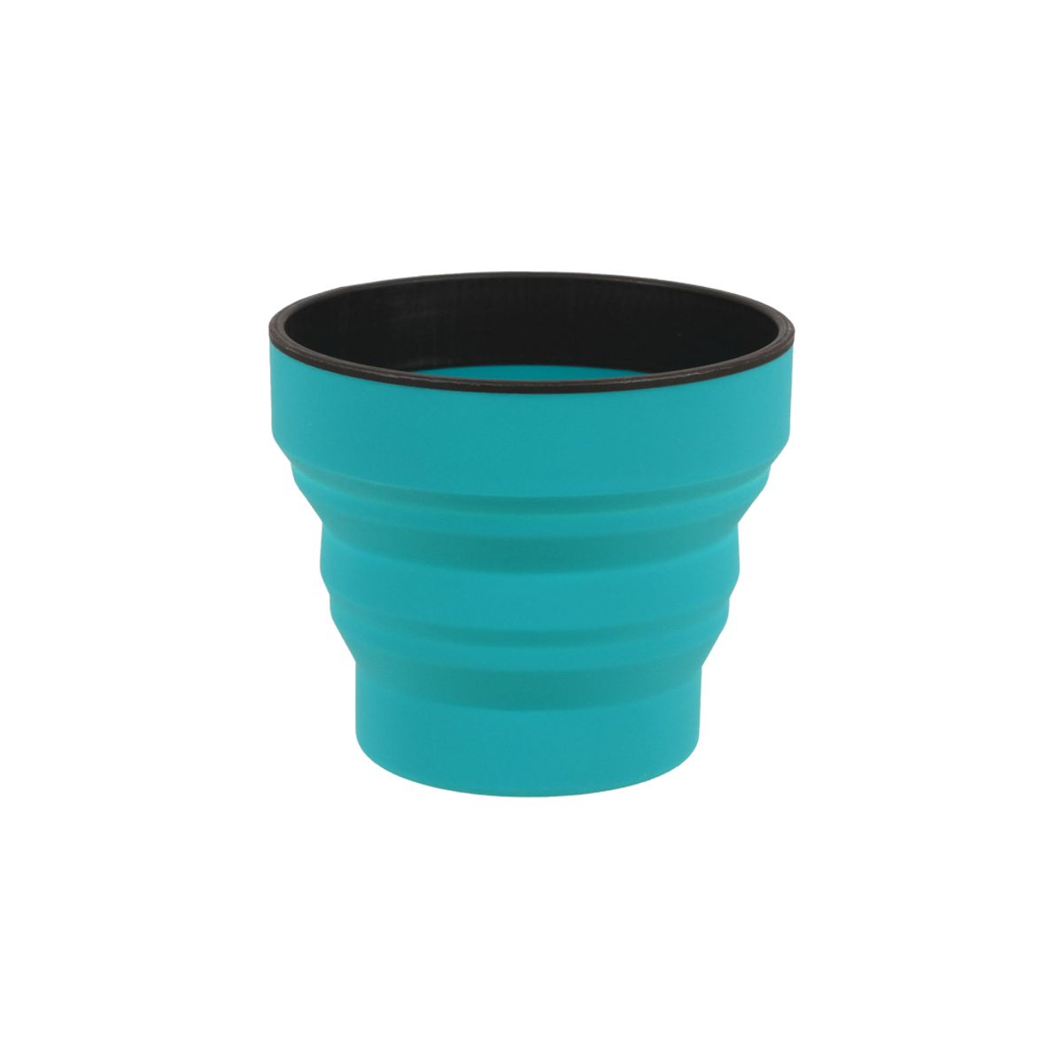 LifeVenture Ellipse Collapsible Cup - Silicone - Teal