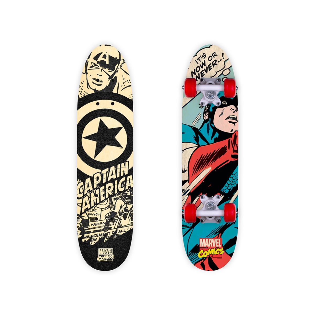 Seven - Avengers - Skateboard - Sort/rød