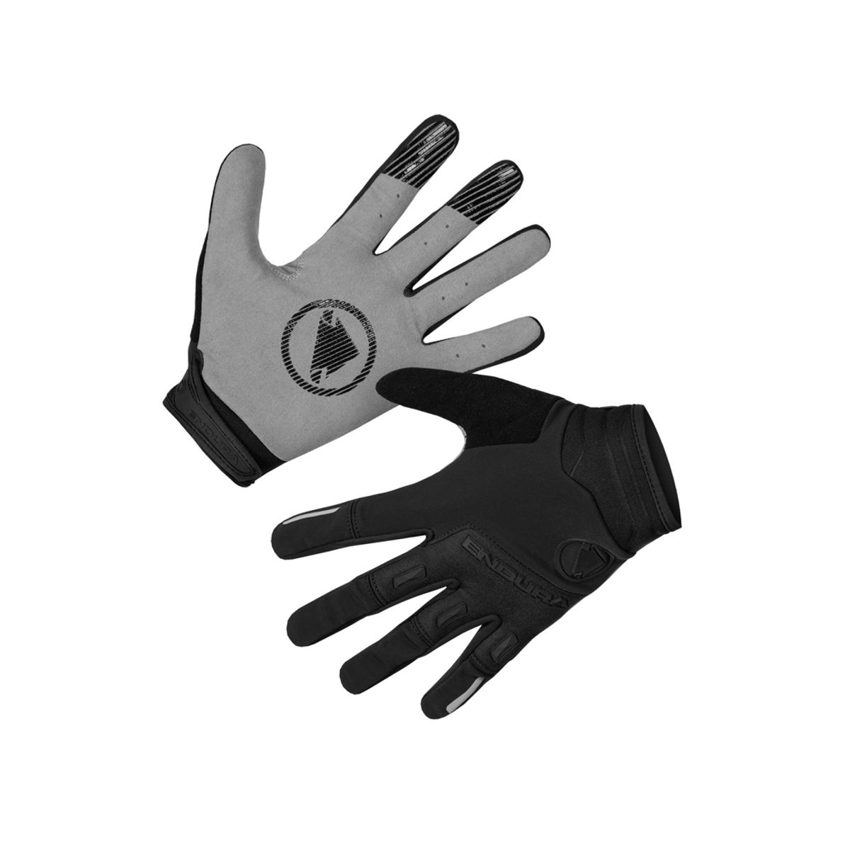 Endura SingleTrack Windproof Glove - Vindtætte cykelhandsker - Black - Str. S