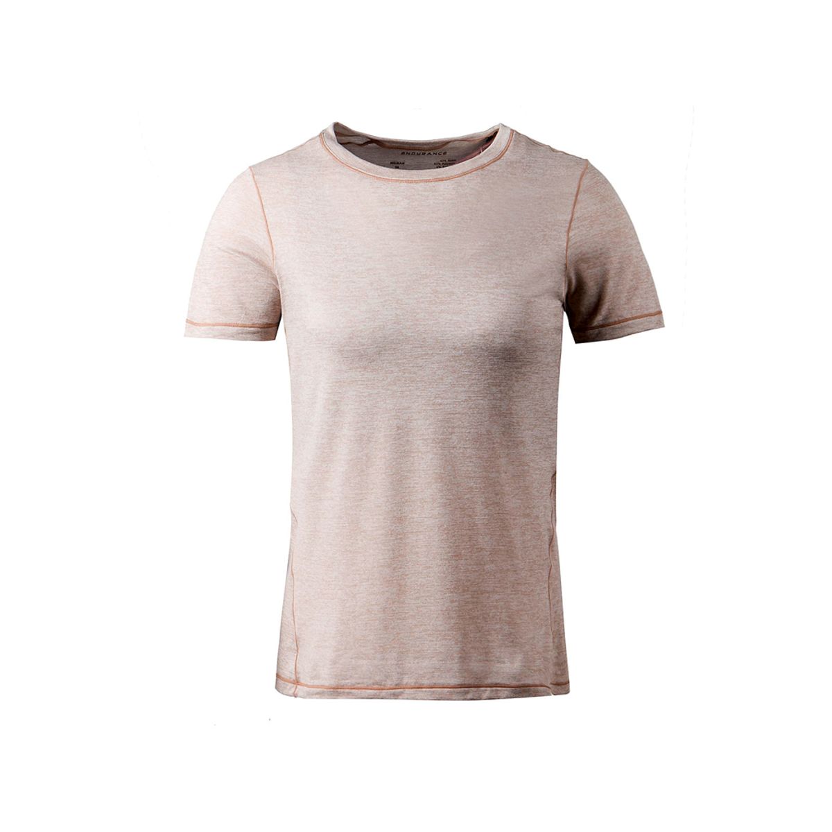 Endurance Korrl Melange - T-shirt m. korte ærmer - Dame - Warm Taupe - Str. 38